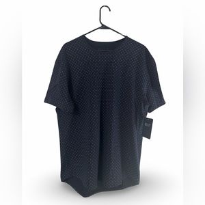 NWT - BYLT Basics - XL Drop Cut - Navy w/ Polka Dots